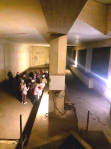 Senioren-Union erkundet U-Bahn-Station am Steintor in Hannover.