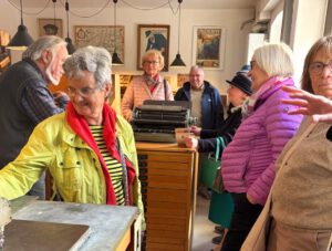 Besuch im Buchdruckmuseum